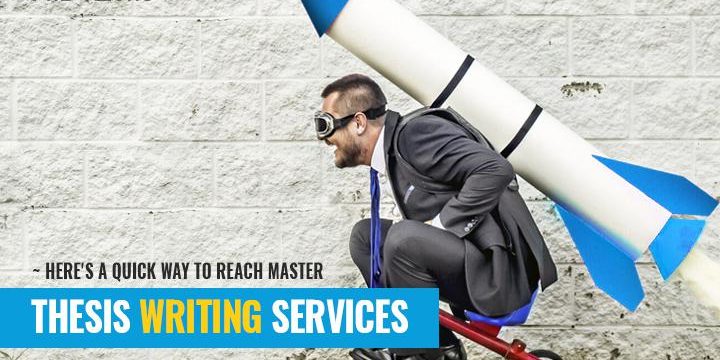Master thesis writing service
