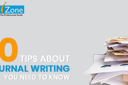 Journal writing format